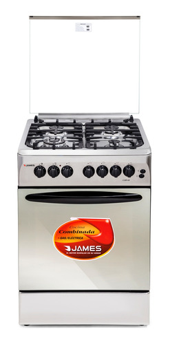 Cocina James Combinada  C 225 G2 Inox Triple Corona Kirkor