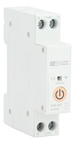 Disyuntor Wifi 1p 63a Control De Voz Remoto Y Temporización