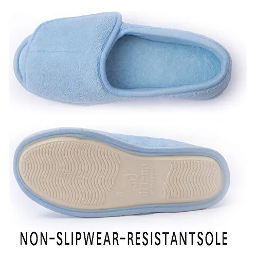 Git-up Women Diabetic Slippers-w Arthritis Edema Adjustable