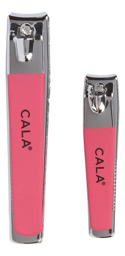 Dúo Cortaúñas Cala Soft Touch Coral