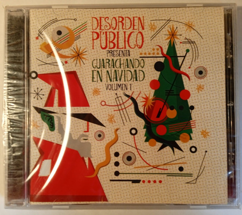 Cd Desorden Público Guarachando En Navidad 2014 Sellado 