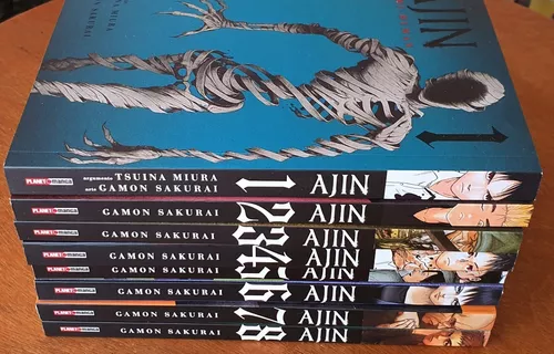 Ajin: Demi-Human - Volume 8, de Sakurai, Gamon. Editora Panini Brasil LTDA,  capa mole em português, 2017