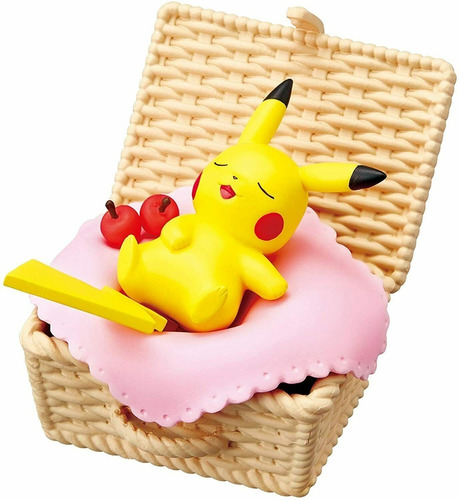 Pokemon Figura Nap Basket Pikachu Original Marca Rement