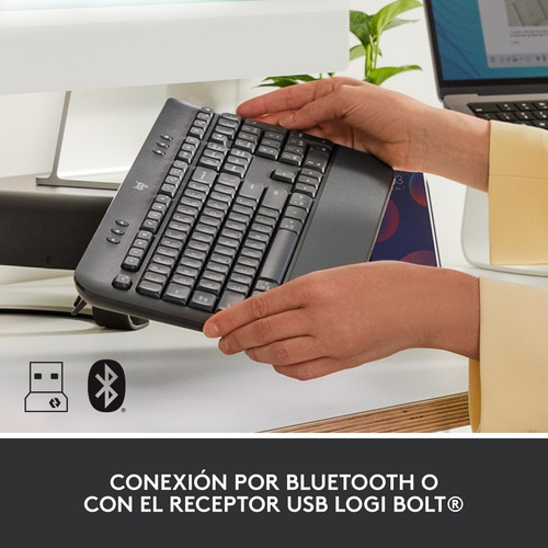 Logitech Signature K650, Teclado Confortable Bluetooth/bolt