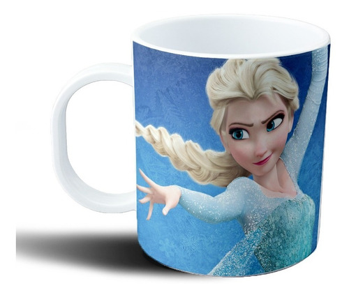 Taza Plastica - Frozen (elsa)