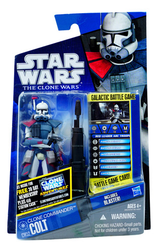 Star Wars The Clone Wars Arc Clone Commander Colt Msi