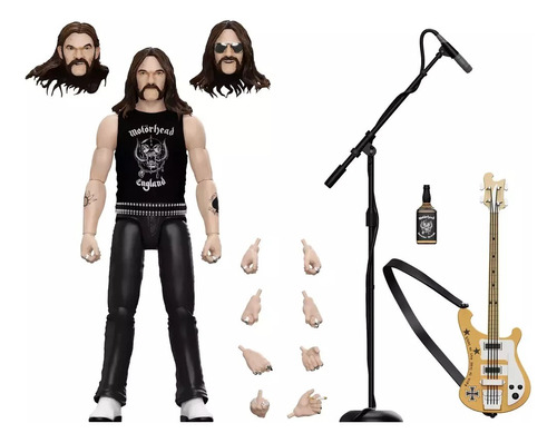 Super7 Motorhead Ultimates Lemmy Kilmister Original Nuevo