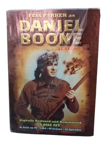 Daniel Boone Primera Temporada Original Edicion Usa Box