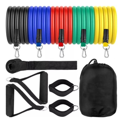 Faixa Elásticas Para Ginástica Multifunção Colorido