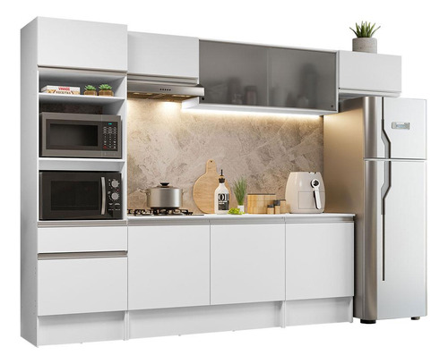 Mueble De Cocina Integral 300cm Topazio Madesa 01