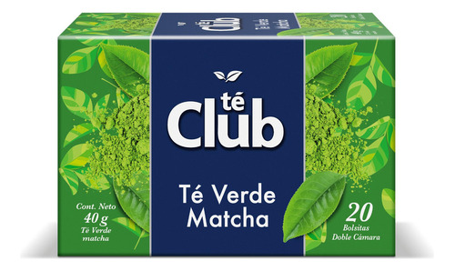 Te Club Verde Matcha 20 Bls
