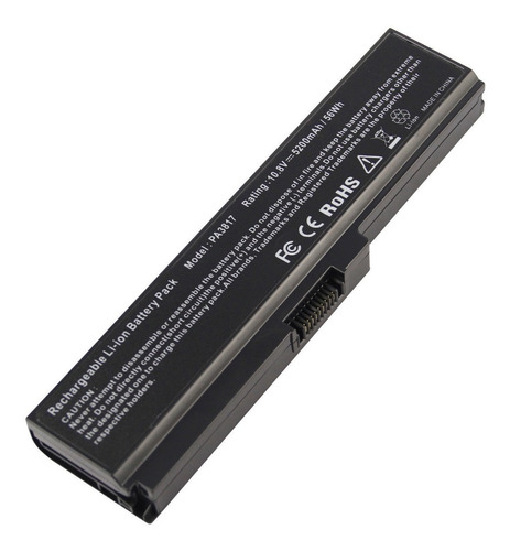 Bateria Toshiba C640 C645d C650 C655 P740 P745 L600  Pa3817u