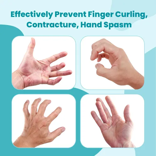 Férula De Mano Para Enderezar Los Dedos Con Soporte De Des.