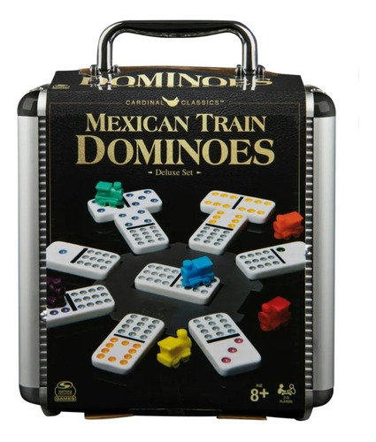 Juego Mesa Dominó Tren Mexicano Nuevo