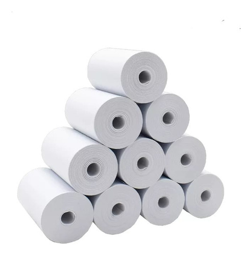 40 Rollos De Papel Térmico Para Datáfono 57x15