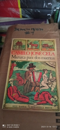 Libro Mazurca Para Dos Muertos. José Camilo Cela