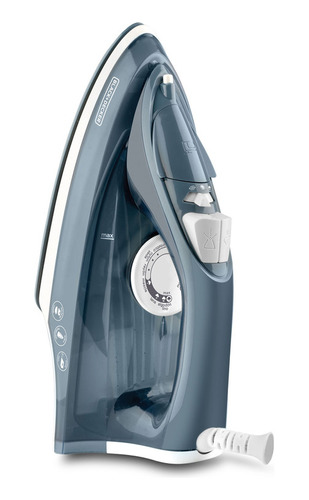 Plancha De Ropa Black & Decker Vapor  Trueglide Azul