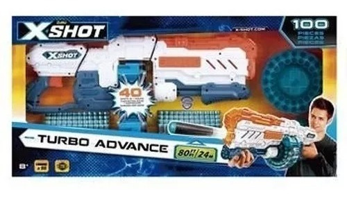 Promoção Lançador De Dardos X Shot Turbo Advance Candide