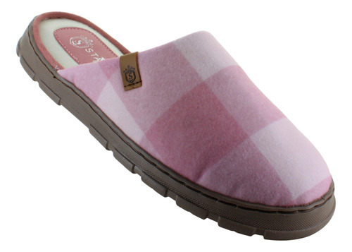 Stahl Pantufla Sueco Afelpada Comodidad Suave Mujer 93422