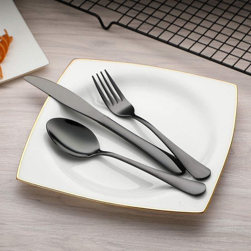 Juego De Cuchillos, Tenedor, Cuchara Y Palillos Portátiles D