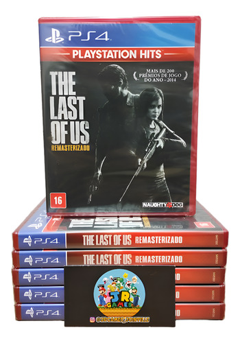 The Last Of Us Remasterizado Ps4 Lacrado Midia Fisica