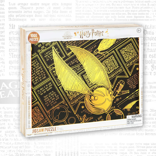 Paladona Harry Potter Quidditch Snitch Dorado 1000 Piezas Ro
