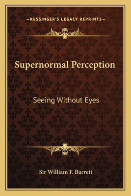 Libro Supernormal Perception: Seeing Without Eyes - Barre...