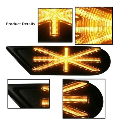 Imagen 7 de 10 de Padrisimos Cuartos Laterales Mini Cooper R55,r56,r57,r58,r59 (2 Piezas) Con Emblema O Bandera De Inglaterra
