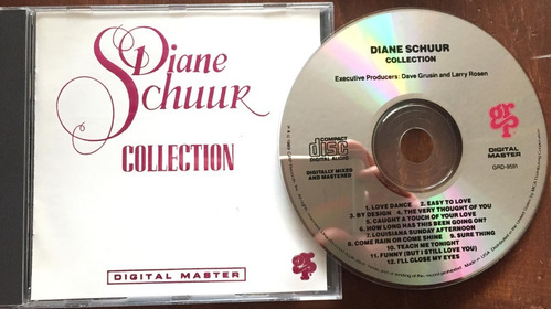 Diane Schuur The Collection Gt. Hits Cd Grp Records Eua Raro