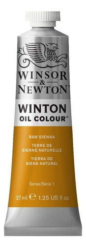 Pintura Oleo Winsor & Newton Winton 37ml Colores A Escoger Color Del Óleo Raw Sienna - Siena Natural No 34