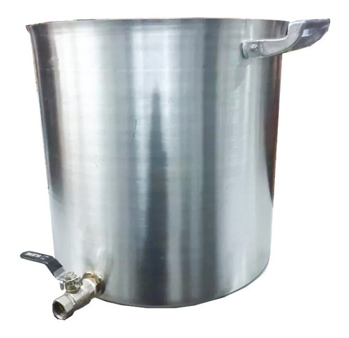 Olla De Aluminio Con Canilla N° 45 De 70 Litros 