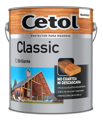 Cetol Classic Brillante Impregnante Maderas X 1lt | Gran