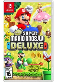 New Super Mario Bros U Deluxe Novo Switch Midia Fisica