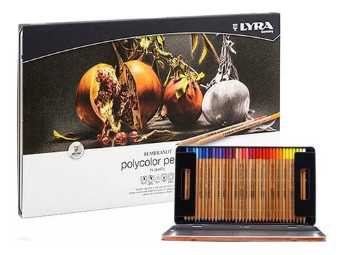 Lapis De Cor Lyra Rembrandt Polycolor 72 Cores