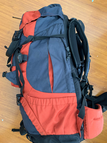 Mochila Camping Y Mochilero Doite Táctica 81l Gris Oscuro Liso (Usado)