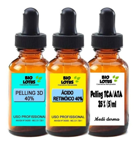(peelling 3d) 10 Ml+ Kit (acido Retinoico 40% ) Promoçao