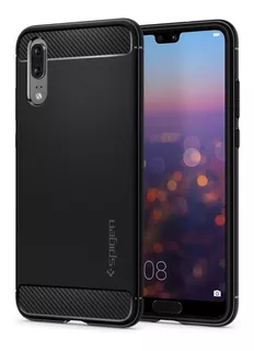 Capa Case Spigen | Huawei P20 | Rugged Armor Black