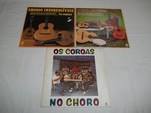 Discos - Os Coroas No Choros Inesquecíveis 3 Lps Vinil