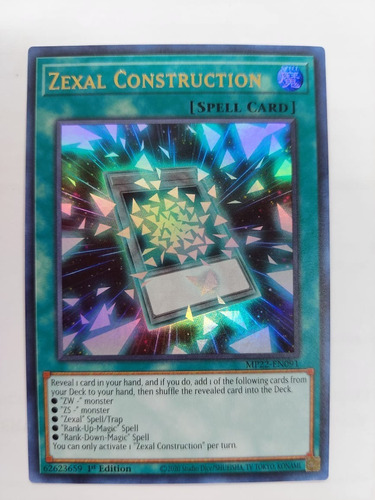 Ygo Zexal Construction Mp22-en091 Ultra Rare