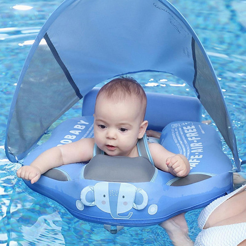 Wj1 Flotador De Natación Para Bebé, No Inflable, Anillo De
