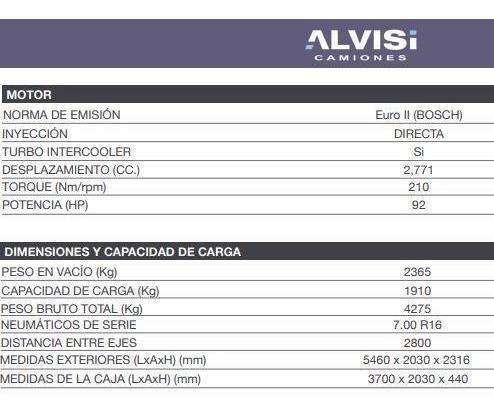 Jmc N720 N720 Rueda Sencilla Simple Chasis + Iva