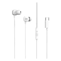 Comprar Audífono Maxell Con Entrada Tipo C Manos Libres