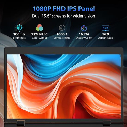 Hotyeah Extensor De Pantalla Triple Para Computadora Portáti