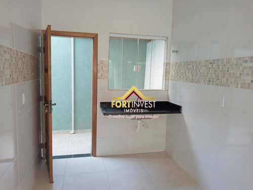 Imagem 3 de 19 de Casa Com 2 Dormitórios À Venda, 50 M² Por R$ 185.000,00 - Mirim - Praia Grande/sp - Ca0493