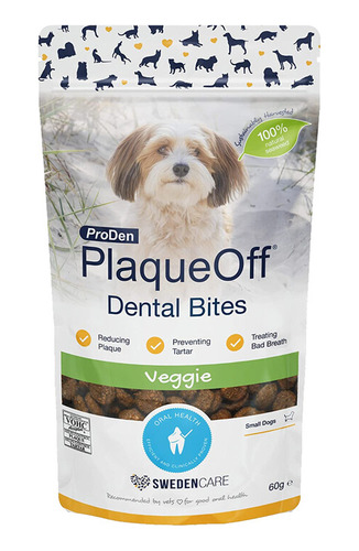 Plaqueoff Snack Dental Bites Perros 60 Grs