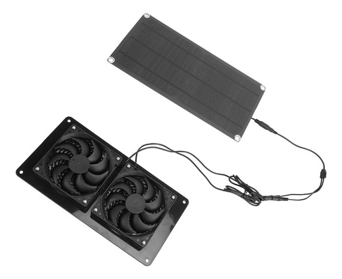 Ventilador Con Energía Solar 10w 18v 3000rpm
