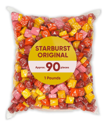 Starburst - Caramelos Masticables De Frutas Originales De 1