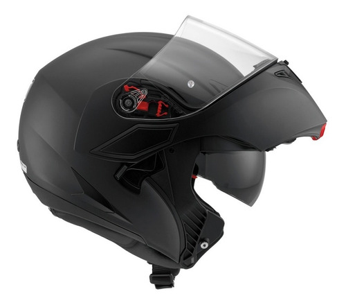 Casco Rebatible Agv Compact Doble Visor Negro Mate En Sti