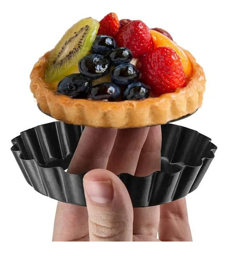 Molde Pie De Limón Tartaleta Kuchen 10cm, Desmontable