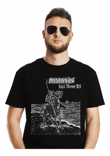 Polera Assassin Holy Terror 85 Metal Abominatron